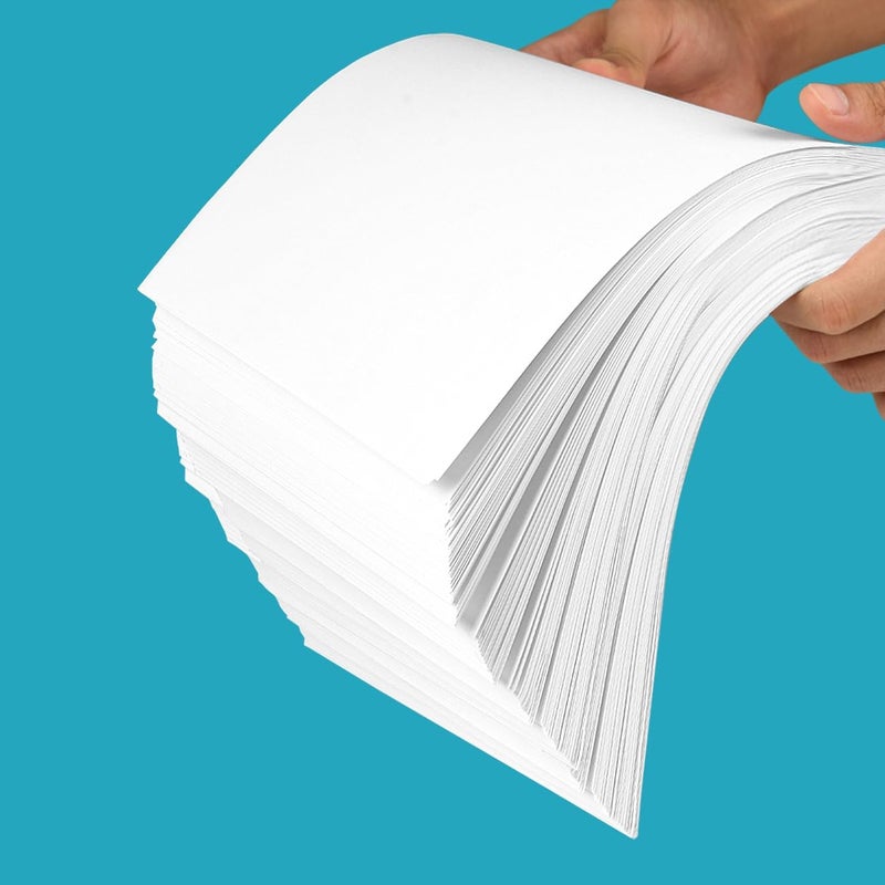 Yaridar ورق طباعة مقاس 8.5" x 11" - 100 ورقة/200 صفحة ورق نسخ أبيض، 20 رطل مقاس خطاب للطباعة في المكتب/المدرسة/المنزل - Image 3